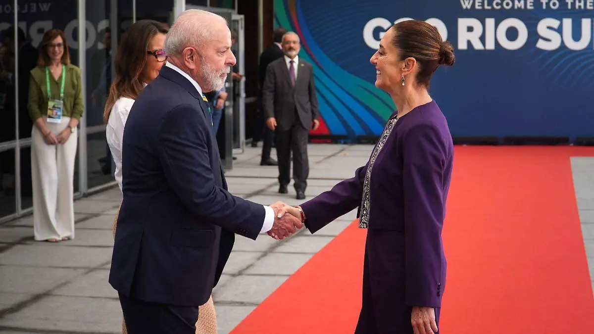 SHEINBAUM Y LULA DA SILVA CONVERSAN SOBRE ALIANZAS CON PAÍSES DE LA REGIÓN Y FORTALECEN LA AGENDA BILATERAL