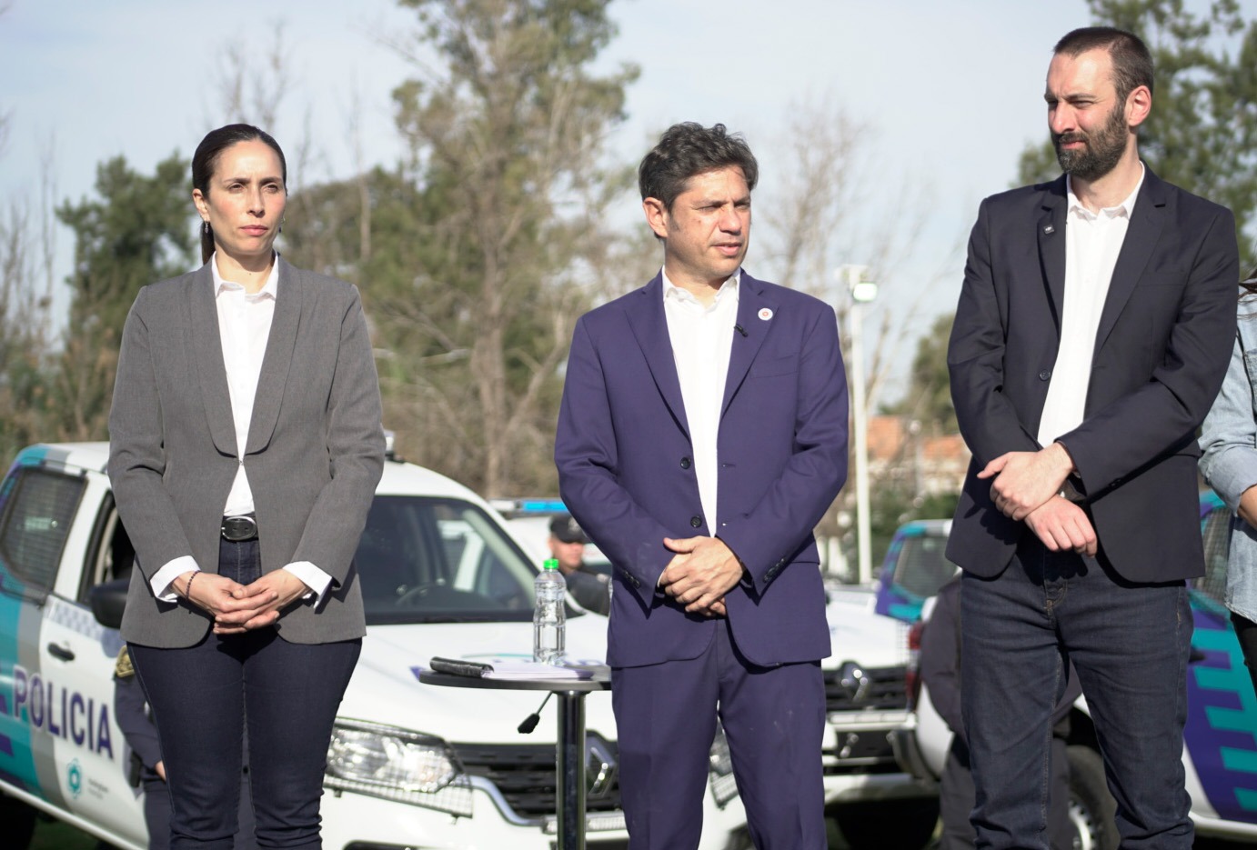 KICILLOF EN HURLINGHAM: ENTREGA DE PATRULLEROS CON SELCI Y CONTUNDENTE APOYO A LA CANDIDATURA DE FLOR LAMPREABE