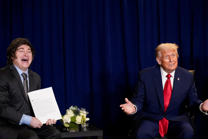 TRUMP SOBRE ARGENTINA: "ME GUSTA SU PRESIDENTE PERO NO LES ESTÁ YENDO BIEN, SE ESTÁN MURIENDO"