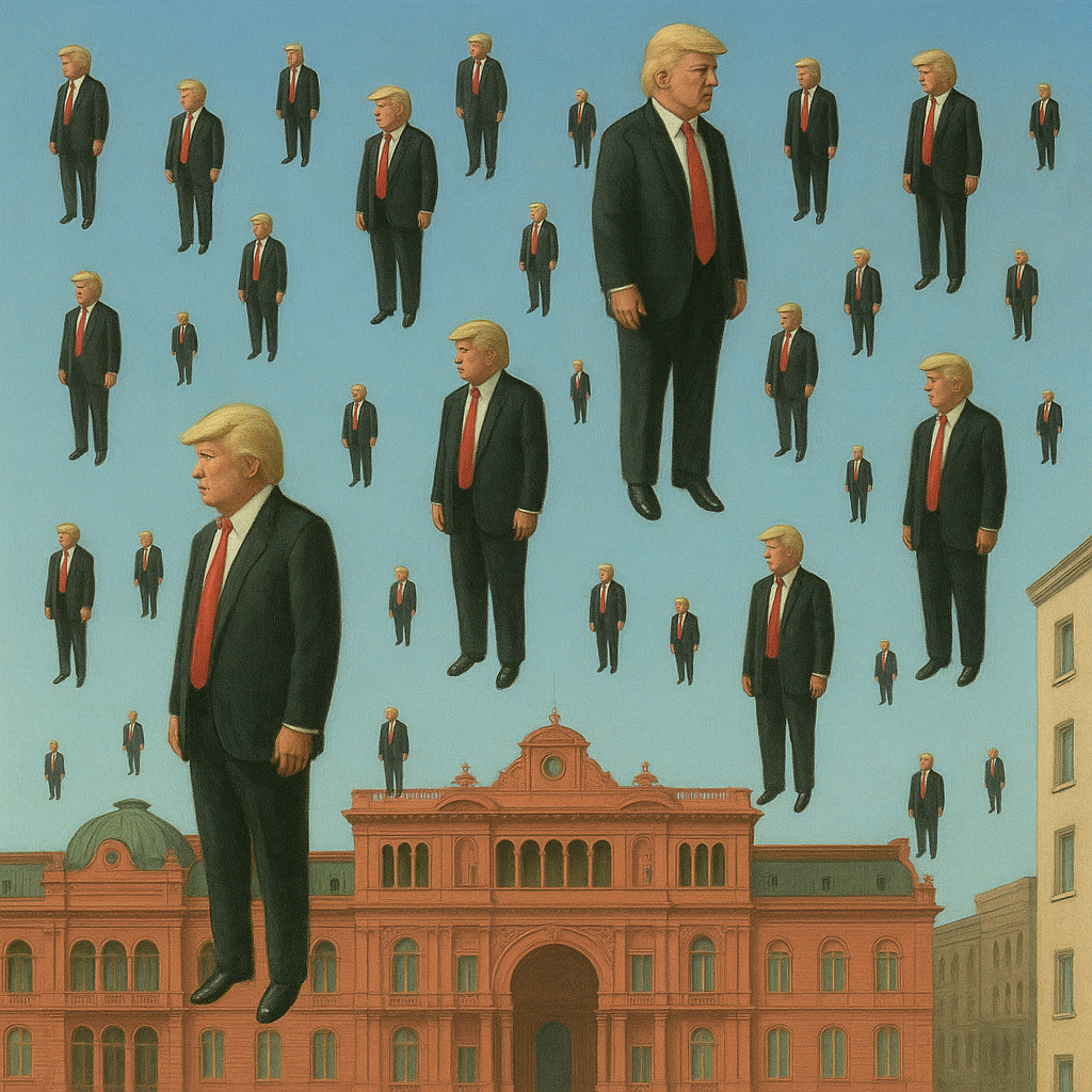 <em>BESSENT GO HOME</em> POR MARTÍN GAMBAROTTA