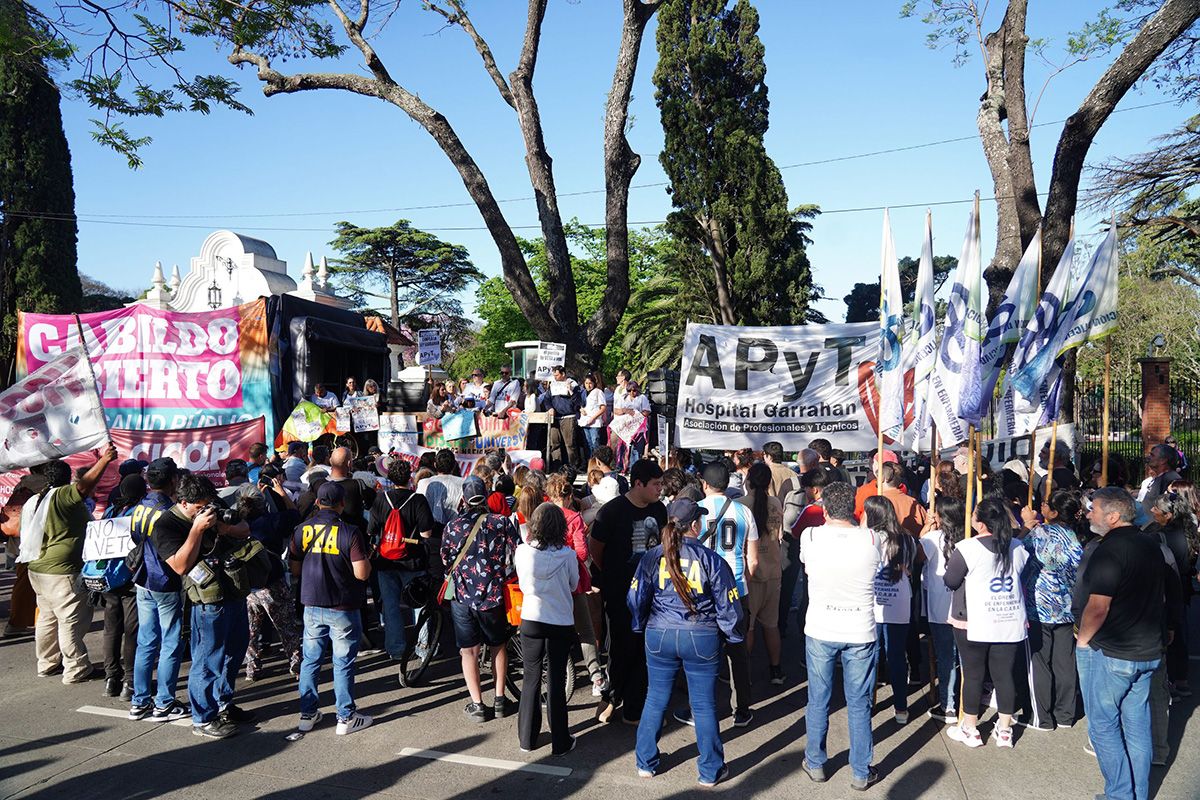 MOVILIZACIÓN A PLAZA DE MAYO POR EL GARRAHAN Y LAS UNIVERSIDADES PÚBLICAS