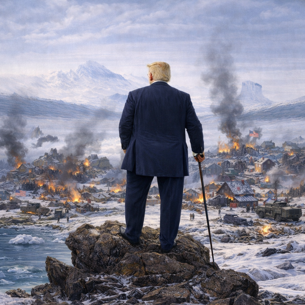 <em>NO BOMBARDEEN GROENLANDIA (COLOMBIA, CUBA)</em> POR MARTÍN GAMBAROTTA