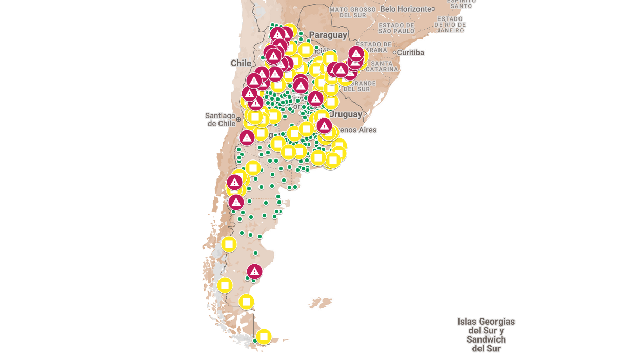 UN MAPA DEL CONICET REVELA 13.000.000 DE HECTÁREAS DE ARGENTINA EN MANOS PRIVADAS EXTRANJERAS