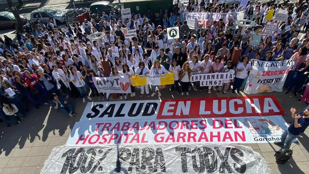 LA JUSTICIA LABORAL FRENA LOS SUMARIOS EN EL GARRAHAN Y COMPLICA AL GOBIERNO
