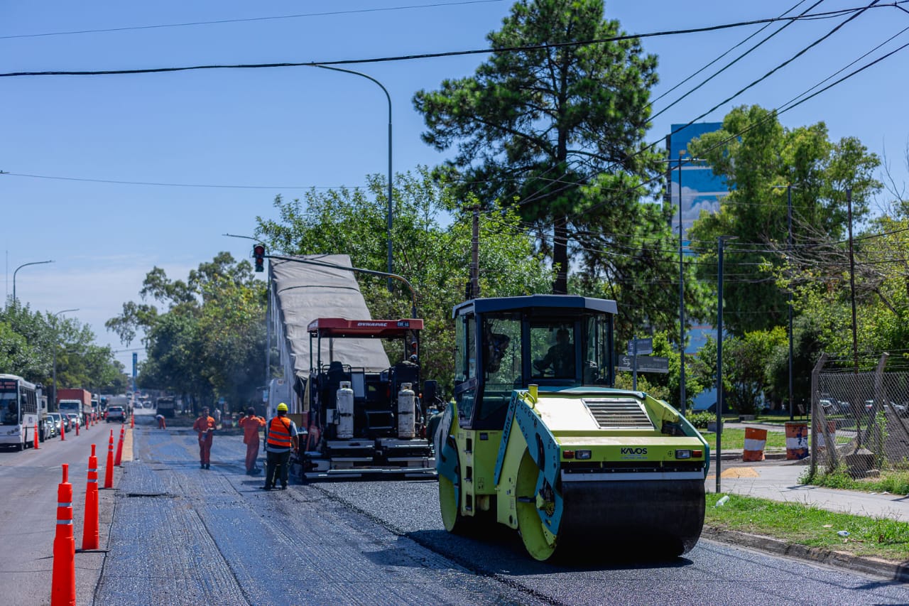 AVANZA LA OBRA DE REPAVIMENTACIÓN EN VERGARA: YA SE COMPLETÓ EL 25%