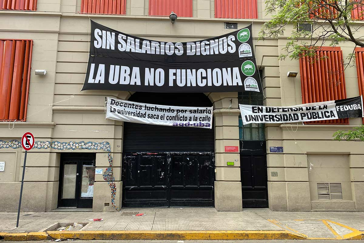 PARO UNIVERSITARIO: UNA SEMANA SIN CLASES POR EL INCUMPLIMIENTO DEL GOBIERNO A UN FALLO JUDICIAL