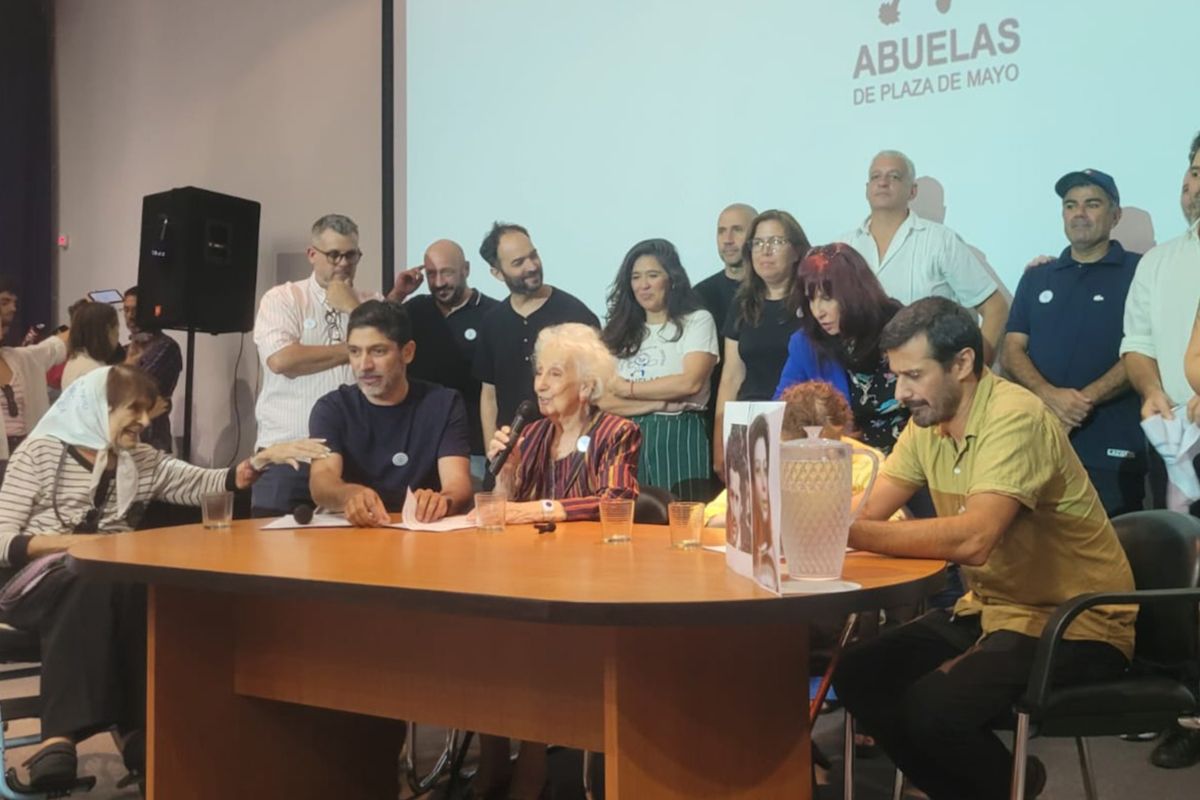 ABUELAS DE PLAZA DE MAYO DENUNCIAN QUE EL GOBIERNO FRENA LA BÚSQUEDA DE DESAPARECIDOS EN EL EXTERIOR