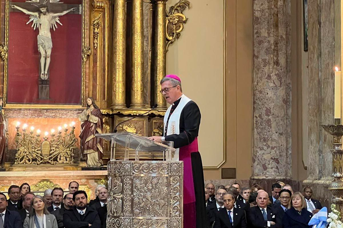 TEDEUM: FRENTE A MILEI, GARCÍA CUERVA RECLAMÓ ESCUCHAR A "LOS POBRES, LOS JUBILADOS, LOS ENFERMOS Y LOS DISCAPACITADOS"