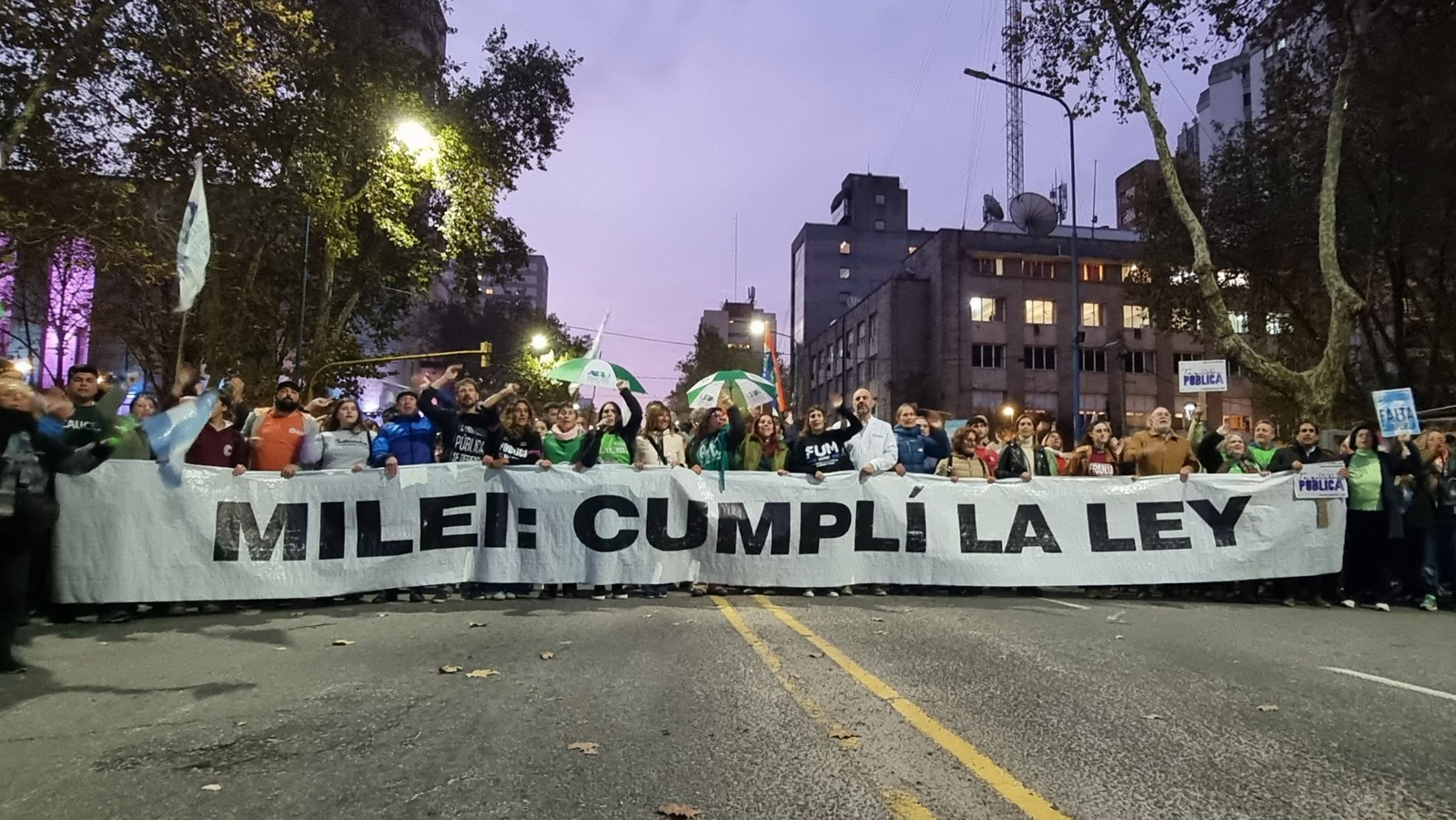 LA JUSTICIA LE DIO CINCO DÍAS AL GOBIERNO PARA CUMPLIR CON LA LEY DE FINANCIAMIENTO UNIVERSITARIO