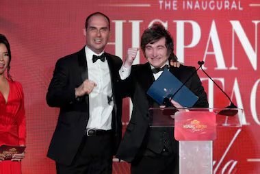 MILEI VIAJÓ A UNA GALA PRIVADA EN WASHINGTON Y RECIBIÓ UN PREMIO DE ORGANIZACIONES VINCULADAS AL TRUMPISMO